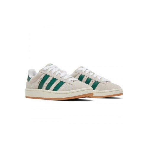 Adidas Campus 00s Crystal White Dark Green GY0038