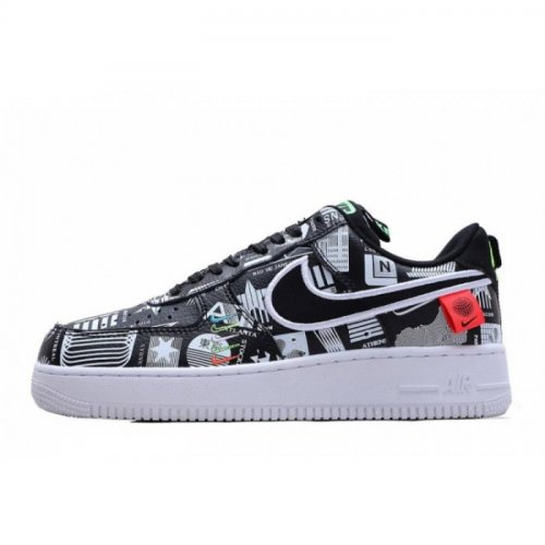 Nike Air Force 1 Low Worldwide Black White CK7213-001