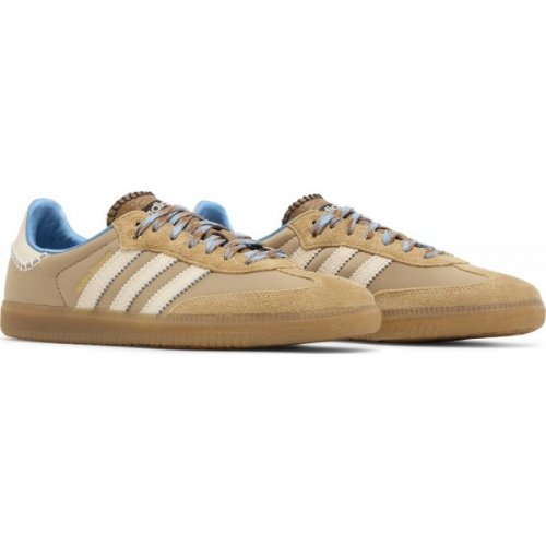 Adidas Wales Bonner x Samba Nylon Desert White
