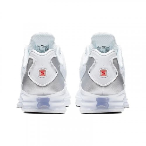 Nike Shox TL White Metallic Silver Max Orange Women's AR3566-100