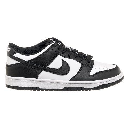 Кросівки жіночі Nike Dunk Low Retro White Black (Gs) (CW1590-100)