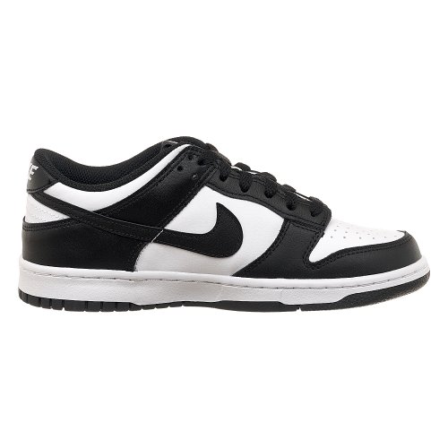 Кросівки жіночі Nike Dunk Low Retro White Black (Gs) (CW1590-100)