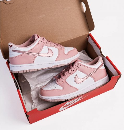 Кросівки жіночі Nike Dunk Low Pink Velvet (Gs) (DO6485-600)